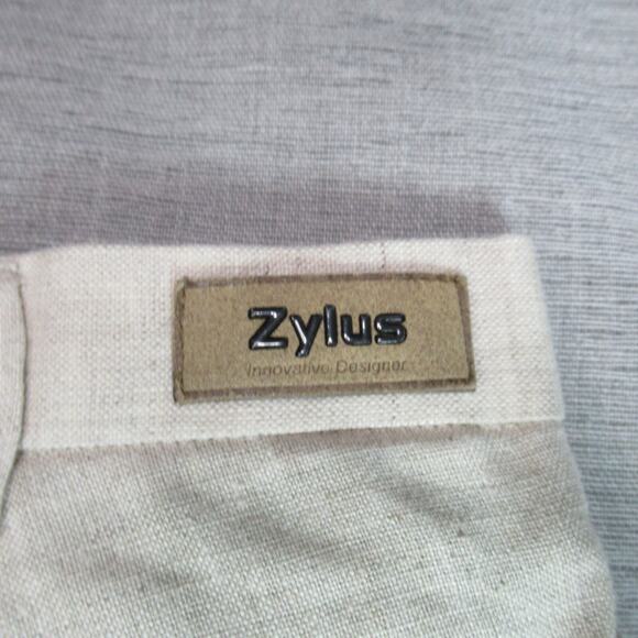 Zylus Pants Mens Size 38 Beige Quiet Luxury Hampton Chic Beach Prep Dress Slacks - Picture 5 of 13